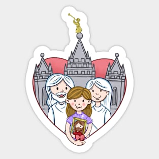 Heavenly Parents Sticker